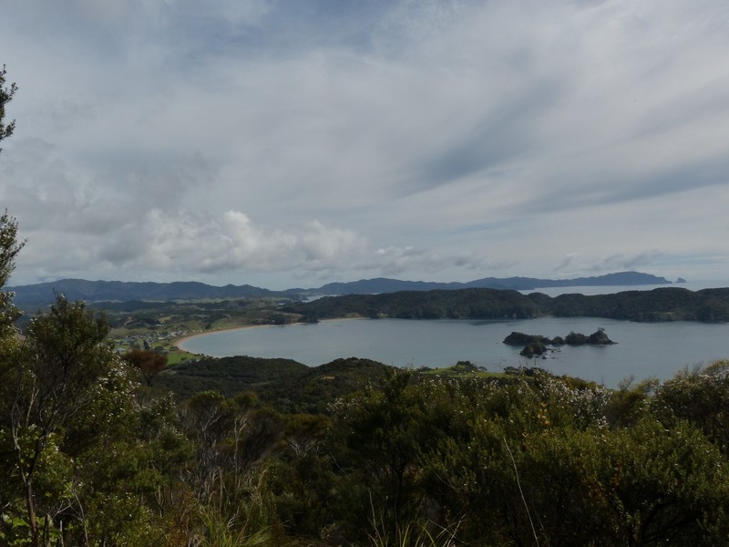 View to Bland Bay - Whangaruru Track