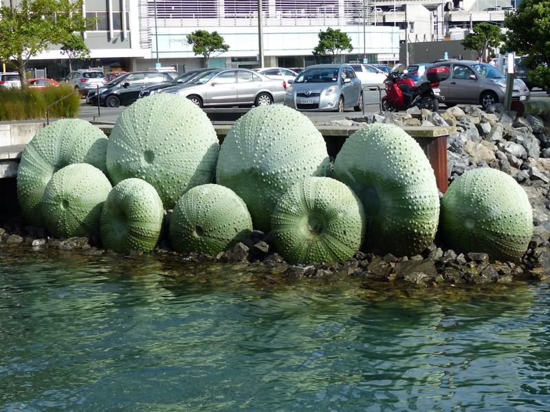 Kina Sculpture - Wellington Waterfront