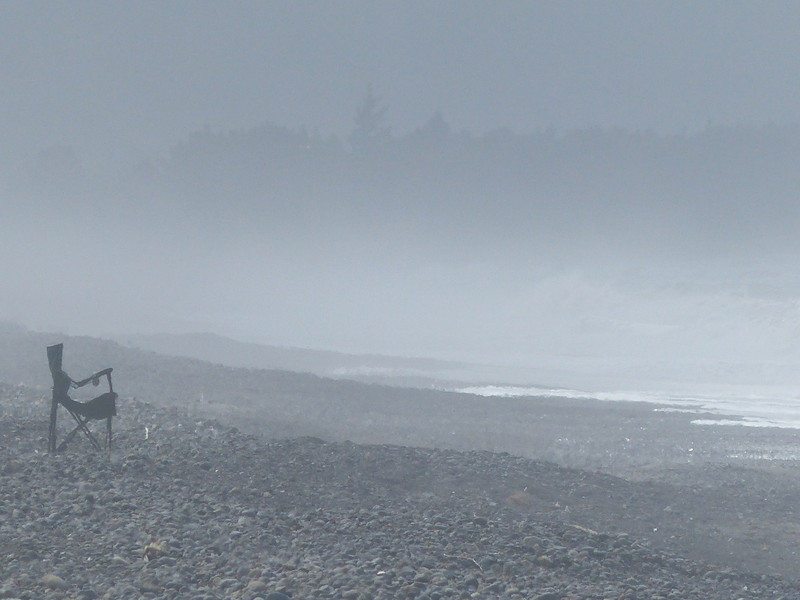 Fog Rolled in - Leithfield Beach