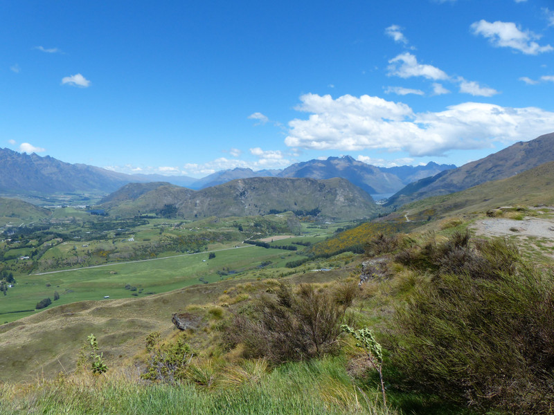 View towards Queenstown - Beginning of Skippers Canyon Rd