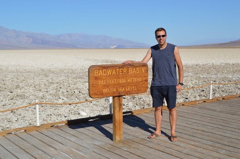 Lowest point in North America