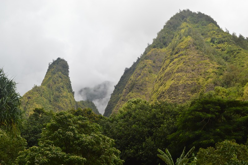 First view or the ‘Iao Valley