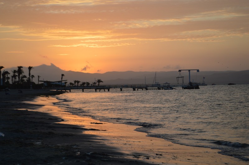 Sunset in Paracas