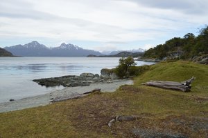 Cool view from the coastal path we took in Tierra del Fuego National Park