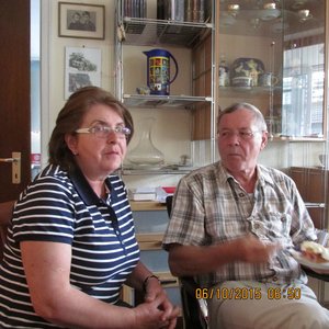 Ursula and Gerhardt - Our Home Visit Hosts