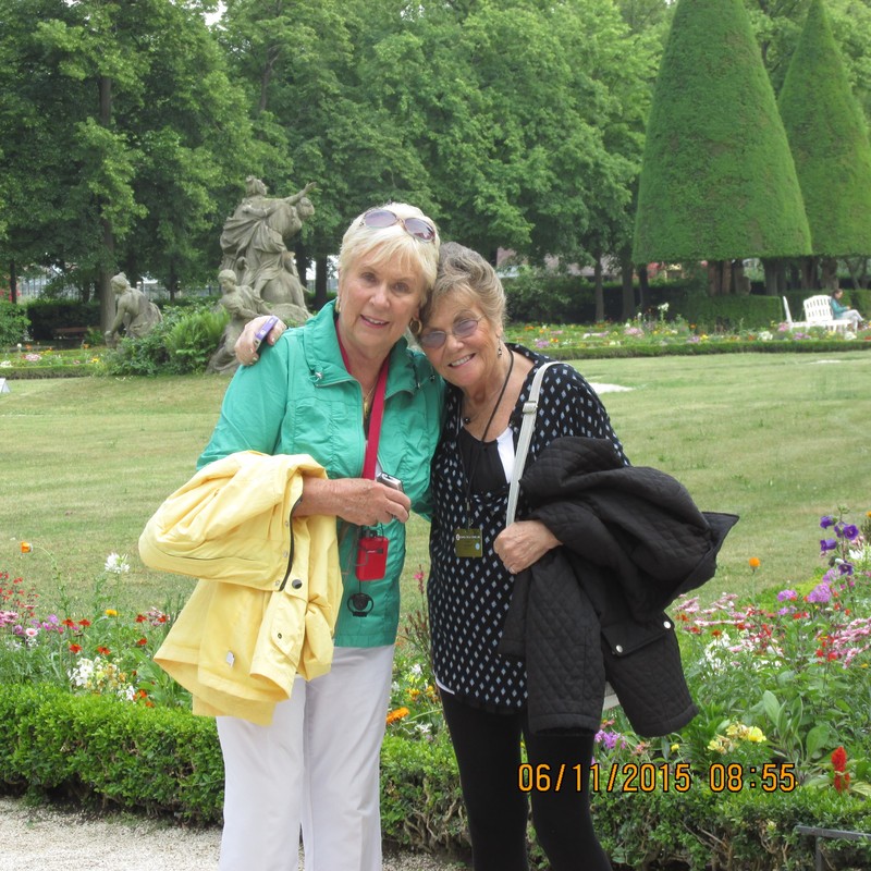 Mom and Mary at the Gardens