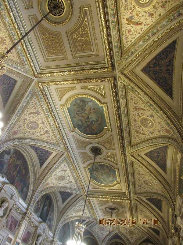 Ceiling at the Opera house