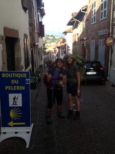 Leaving St. Jean Pied-de-Port
