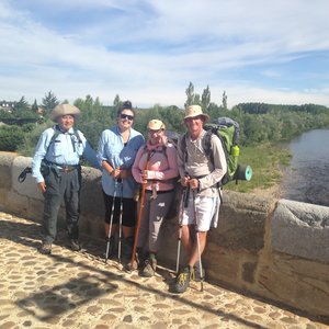 Starting Out from San Martin Del Camino