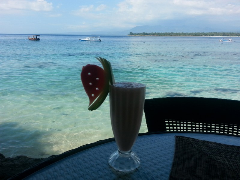 Relaxing on Gili Air