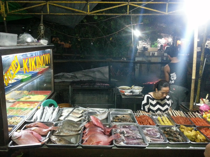 Gili T nightmarket stall
