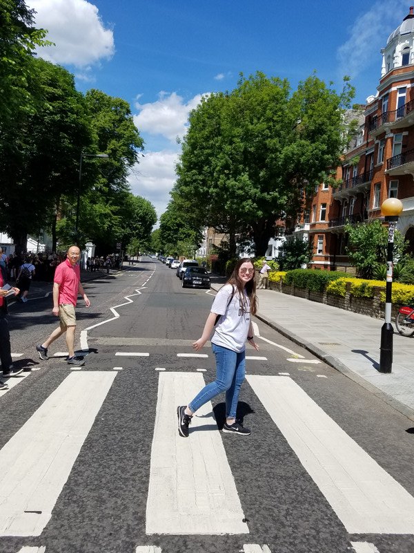 Alex at Abbey Road