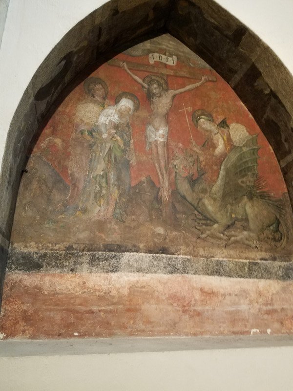 Fresco in cathedral