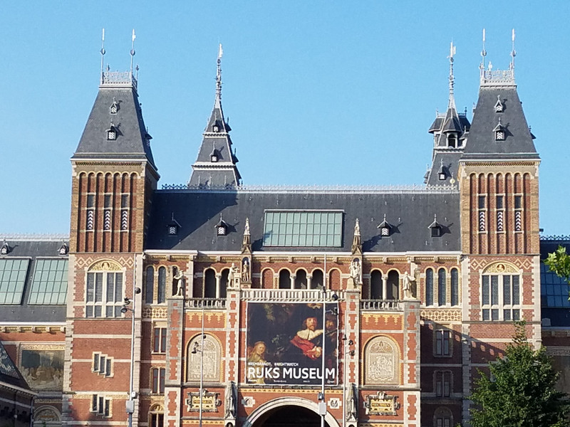 Back of Rijksmuseum