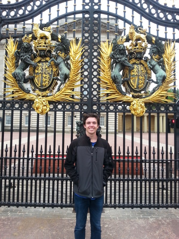 Andrew at Buckingham Palace
