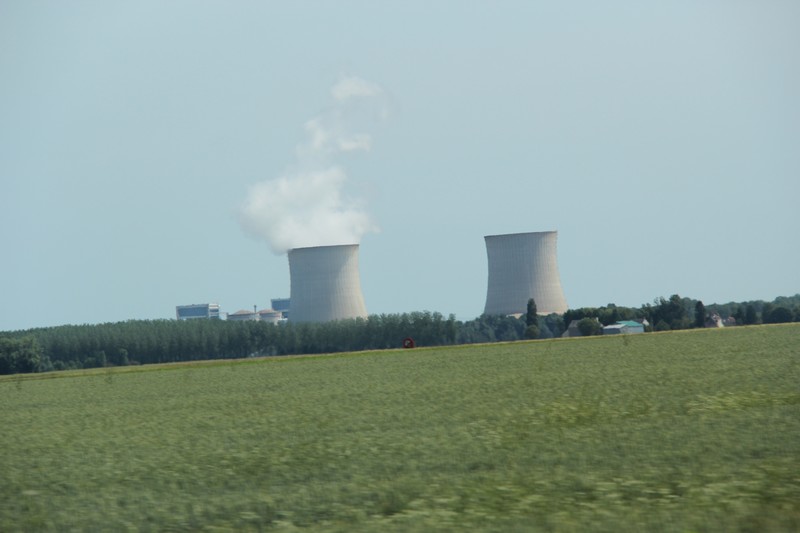 Nuclear power plant in France 