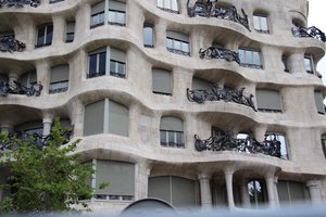 Weird looking apartments by Anotni Gaudi