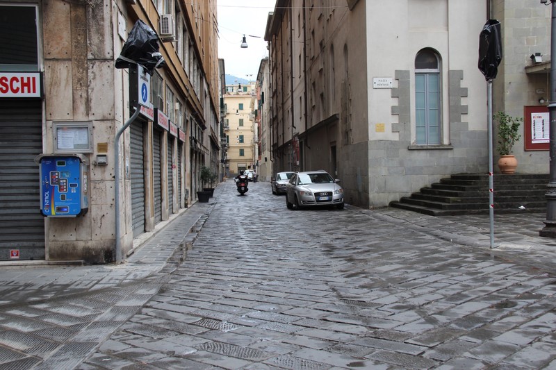 More narrow little cobblestone streets