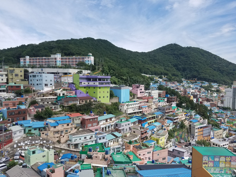 Gamcheon Culture Village from the opposite side