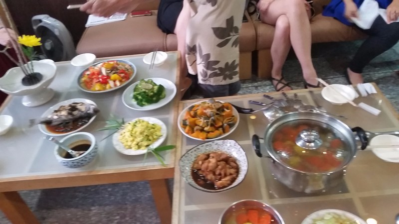 Bai laoshi's amazing meal