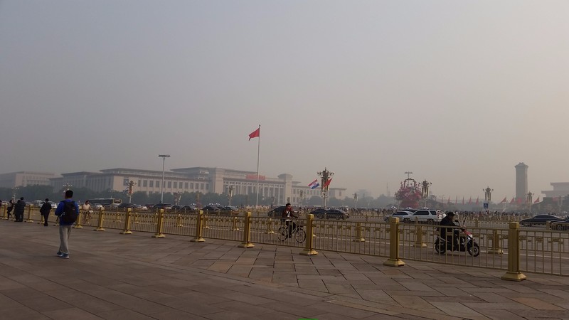 On the way to the Forbidden City