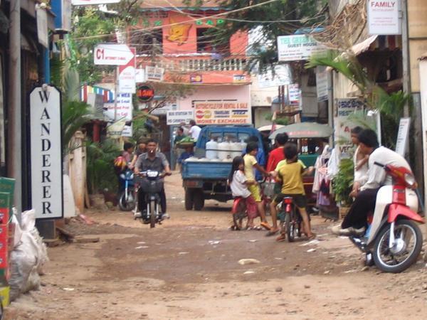 Backpacker slum in Phnom Penh