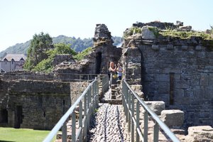 Beaumaris Castle walls