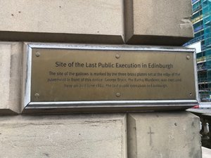Edinburgh plaque