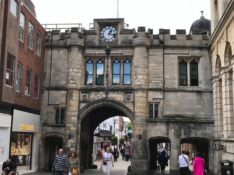 Lincoln - Stonebow Gate & Guildhall