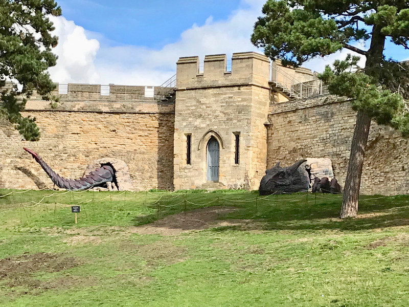 Lincoln Castle's dragon