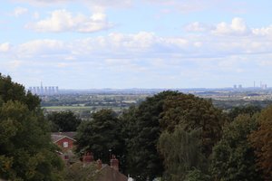 Lincoln - view from wall walk
