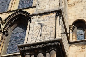 Lincoln Cathedral sun dial