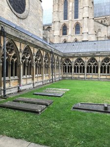 Lincoln Cathedral - cloisters