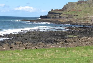Walking to the Giant's Causeway