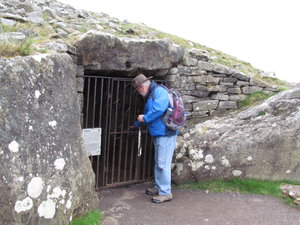 Loughcrew Passage Tomb entrance