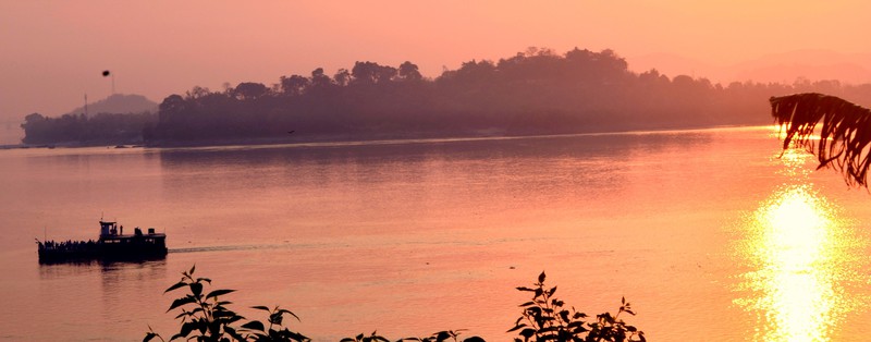 Brahmaputra in the Evening