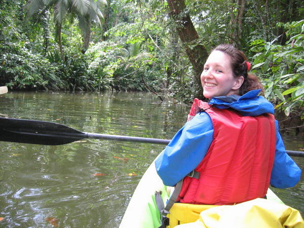 Does it look like I´m kayaking?!!