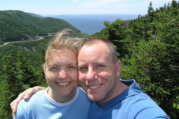 Windy Cabot Trail Lookout