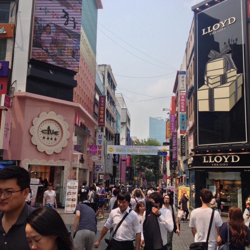 Myeongdong shopping street
