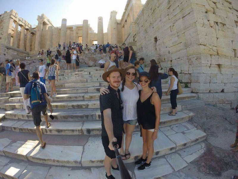 Trio at Acropolis