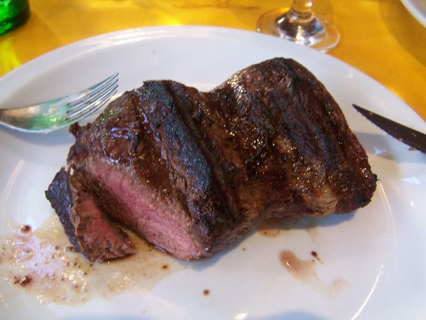 A steak!