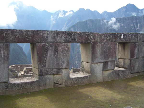 Tres Ventanas site in Machu Picchu