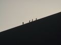 Struggling up a sand dune for sunset - Huacachina