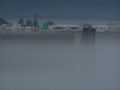 Strange sea mist at Valdez