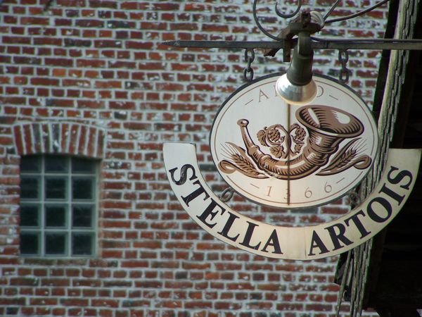 Stella Artois sign