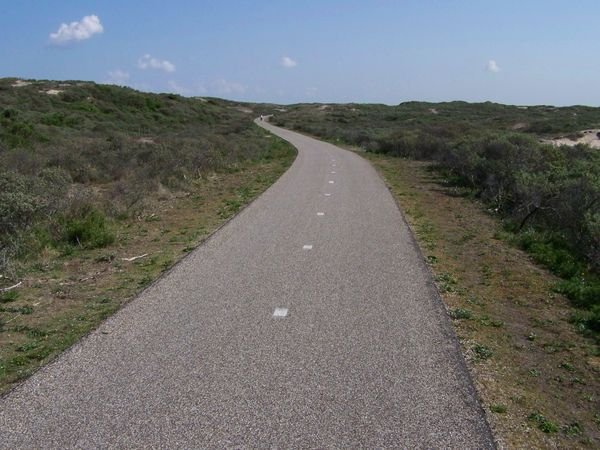 Cycling the dunes near IJmuiden