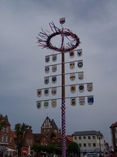 Strange tower things in all the German towns and villages