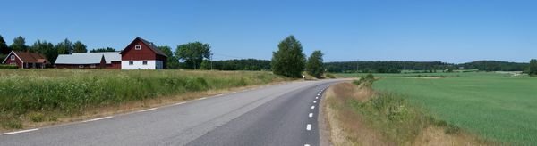 Typical swedish farmland