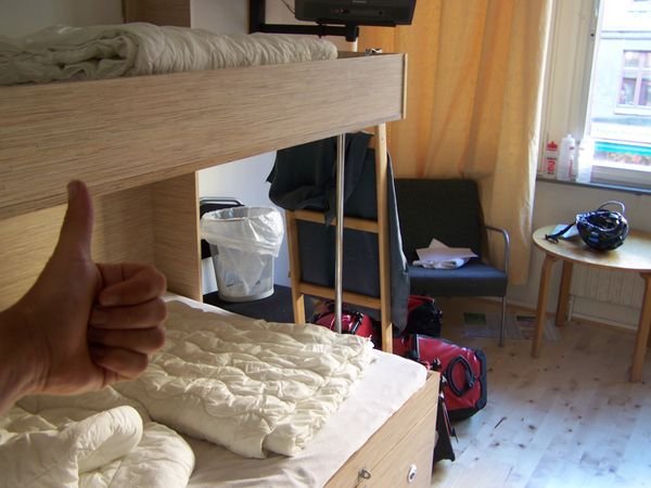 The swedish idea of a dormitory! Wow, i'll have the double!