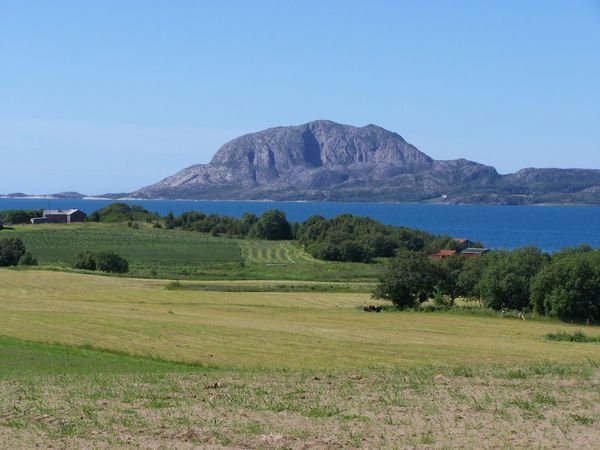 Torghatten - the mountain with the hole through it (but not from this angle)